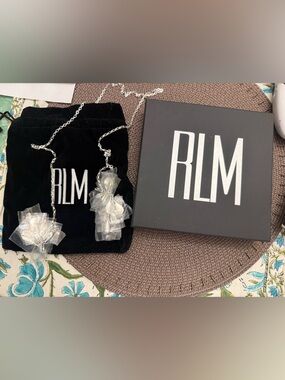 RIMI Lariat Tear Drops Necklace